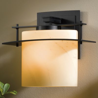 Ellipse Outdoor Wall Sconce with Glass Options by Hubbardton Forge - Starlight Lighting USA and Canada